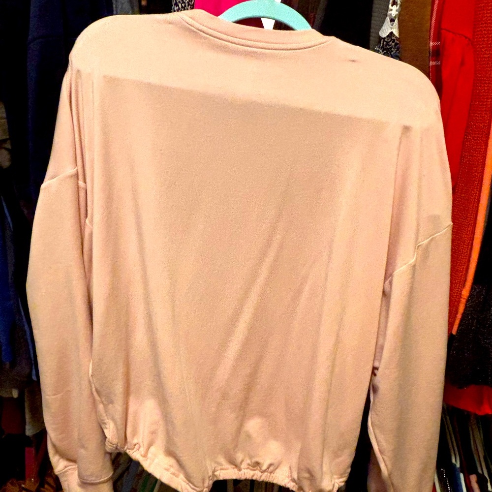 Light Pink Long Sleeve Top